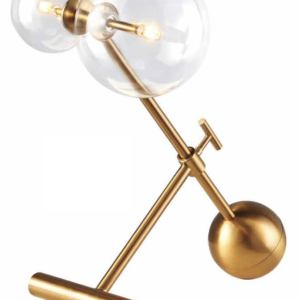 Jaquar Dual-Light Brass Table Lamp